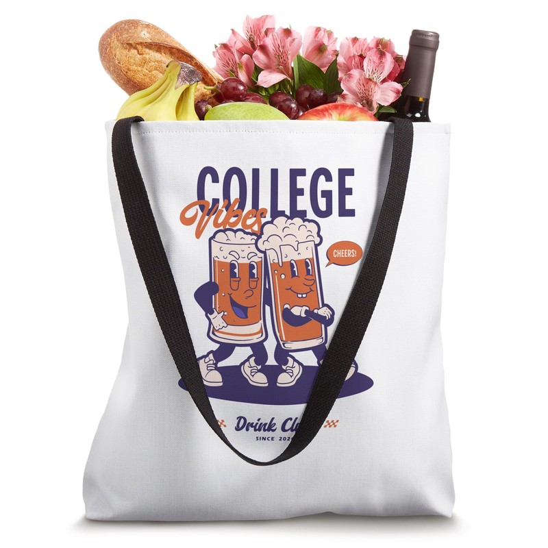 College Vibes Tote Bag