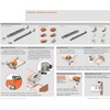 BLUM Tandem Plus BLUMOTION Drawer Slides Complete Pair, with Runners