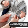 QIBZI Baby Stroller Safety Belts, Five Point Stroller Strap for