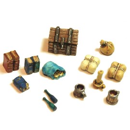 Aurora Model Accessories "Accessory Set E" diorama Miniature Game gare-zikittofigyua kt19