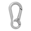 Daio Seisakusho Die-Cast Carabiner, Round Type, 0.7 x 1.4 inches