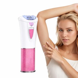 Epilator for Women Facial Hair, Portable Hair Remover Epilator, Smooth Glide Epilator for Women Skin, Flawless Facial Hair Rmoval for Face Bikini Chin Upper Lip Peach Fuzz