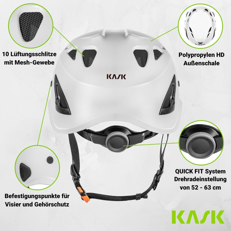 KASK Superplasma AQ Protective Helmet Light Blue | Work Safety