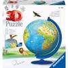 Ravensburger Italy 12340 7 – Globo geografico 3d puzzle