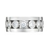 Esprit Sterling Silver Patient Ring, White zirconia