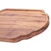 Simple Tea Tray Bamboo Tea Serving Tray Dish Saucer Home