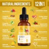 Nutribear Berberine Supplement Liquid Drops, AMPK Activator with Ceylon Cinnamon,
