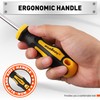 13-Pieces Screwdriver Set, Magnetic 4 Phillips and 4 Flat Head