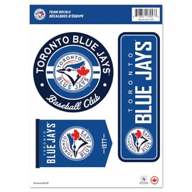 Toronto Blue Jays 8" x 11" Fan Decal Set