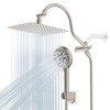 Hibbent All Metal Shower Head, 10'' High Pressure Rainfall Shower