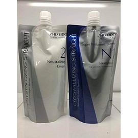 Shiseido Crystallising Straight For Natural to Sensitised hair N1+2 400g