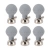 6pcs EKG Electrodes Chest Suction Ball Soft Accurate Measurement 3.0/4.0mm
