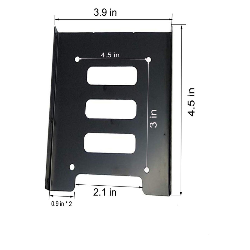 SSD HDD Holder 2.5 to 3.5 Mounting Bracket Hard Drive