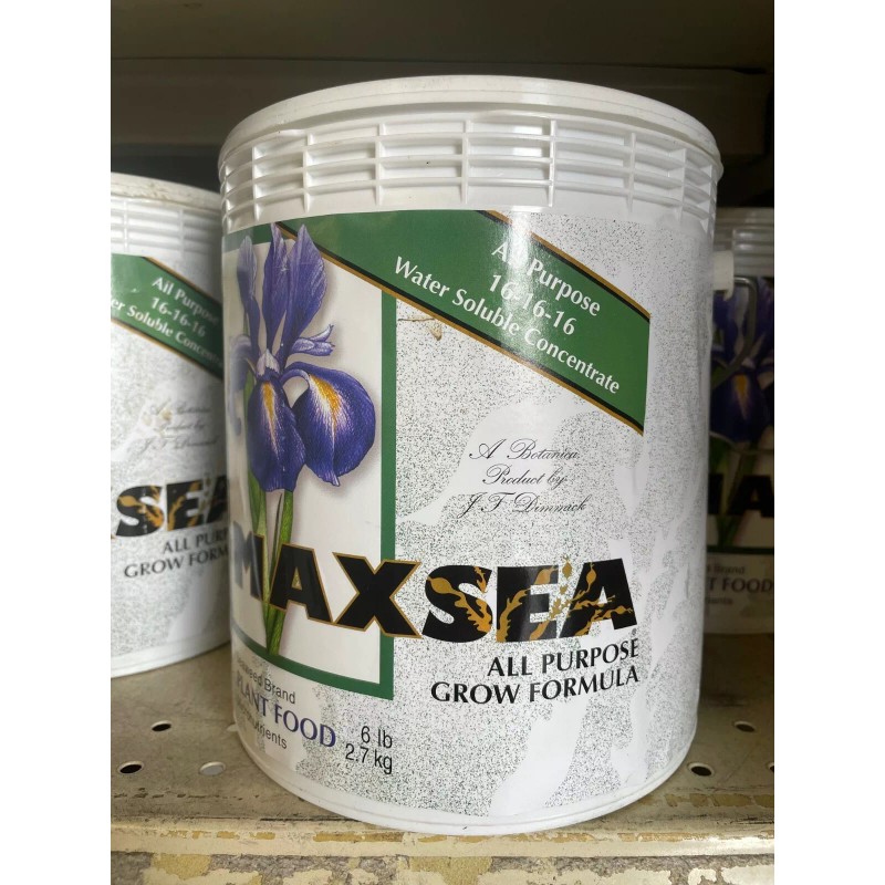 Maxsea All Purpose 16-16-16 Plant Food 6 lbs - water