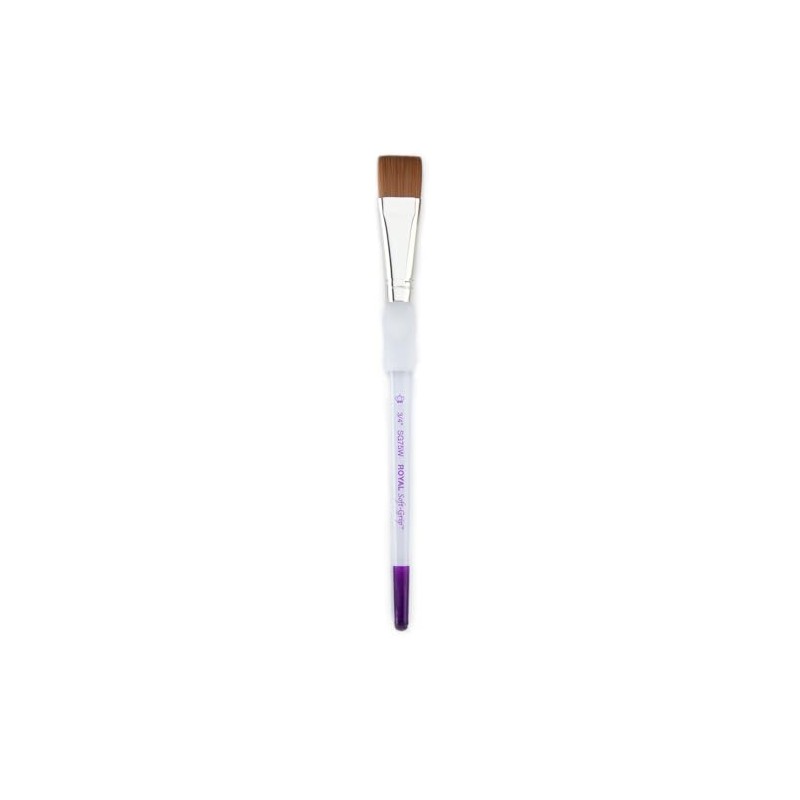 Royal & Langnickel Soft Grip Synthetic Sable Watercolour Paint Brushes