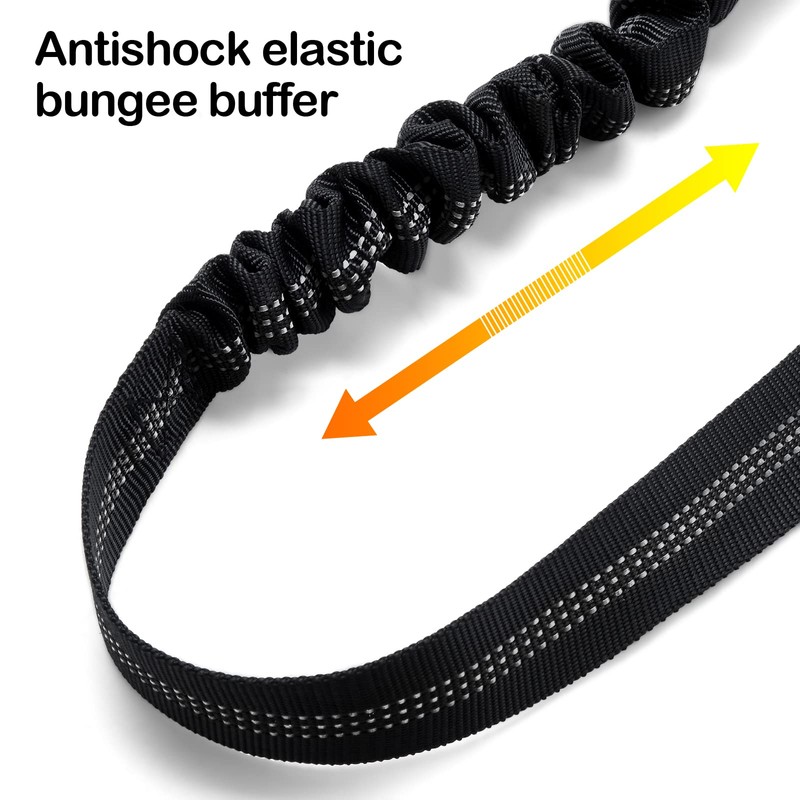 2 Piece Set Retractable Dog Car Seatbelts - Adjustable Pet