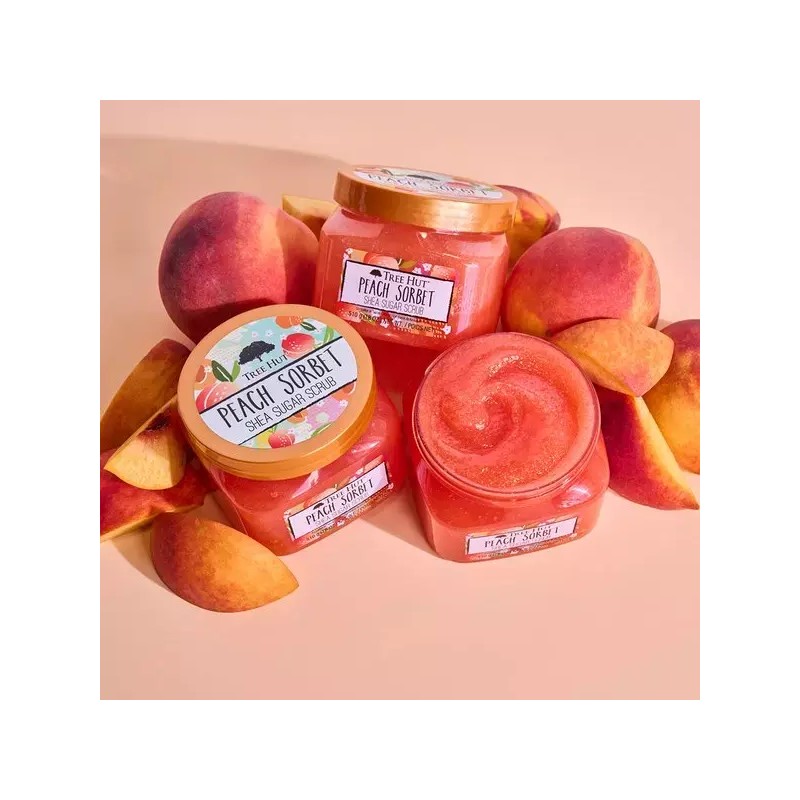 Tree Hut [트리헛] 바디스크럽 피치 소르베 510g Tree Hut Body