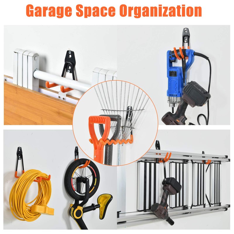 AOBEN Garage Hooks Heavy Duty, Steel Garage Storage Hooks, Utility