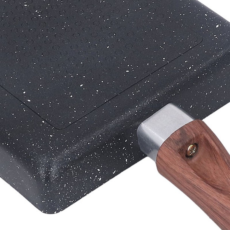 Breakfast Flat Pan Rectangle Non Stick Japanese Omelette Frying Pan