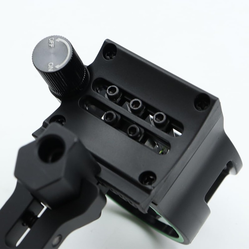 Sarini 5 Pin Compound Bow Sight,Archery Bow Sight,Black Aluminum Alloy