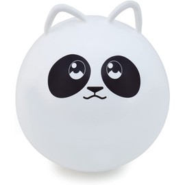 B4E Kids Space Hopper | Inflatable Space Hopper For Children Aged 3 Years and Above | 40cm x 40cm Animal Space Hopper For Kids | Jump and Bounce Space Hopper with Assorted Designs (Panda)