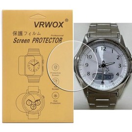 [3 pieces] For WVA-M630 WVA-M630B-3AJF WVA-M630D-7AJF TPU Protective Film Transmittance, Scratch Resistant, Bubble Resistant, Easy to Apply for Watch