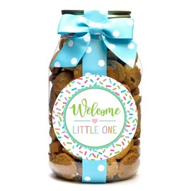 Nam's Bits Chocolate Chip Cookies - Welcome Baby Quart Jar - SWL