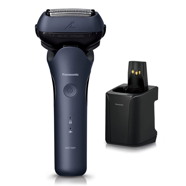 Panasonic ES-LT8B-A Men's Lamdash Shaver, 3 Blades, Blue, Fully Automatic