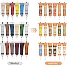 18 Colors Leather Repair Kit for Furniture, Cars, and Shoes