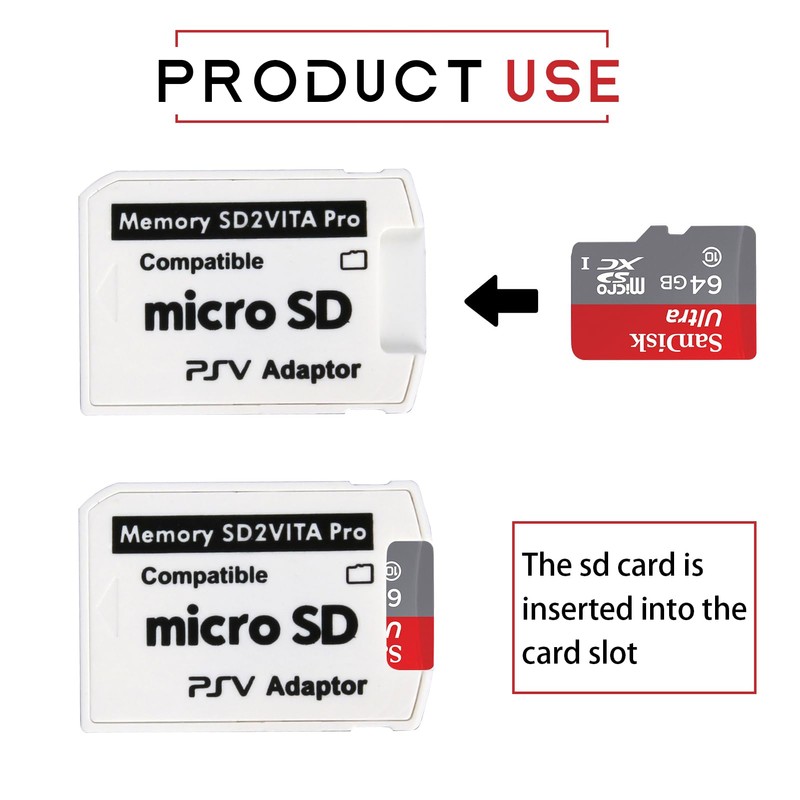 Ultimate Version SD2Vita 5.0 Memory Card Adapter for PS Vita