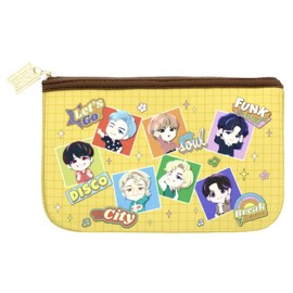 Sun-Star Stationery Dynamit S1425196 TinyTAN Pen Case, B Pattern