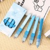 4 Pieces Cartoon Gel Pens and 10 Pieces Black Refills,