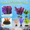 6PCS Silk Plants for Betta Fish Tank,Silk Plants for Fish