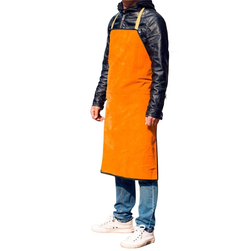 [LYING] Welding Apron, Cowhide Leather, Work Apron, For Welding, Work