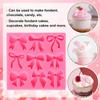 JarThenaAMCS Bow Fondant Mold Bowknot Silicone Mold Bow Coquette Chocolate