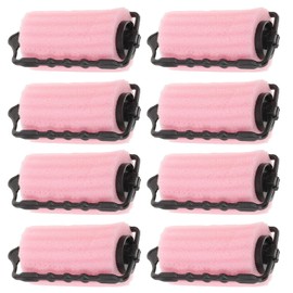 Mikinona 8pcs Sponge Hair Rollers Self Holding Hair Curlers for Curly Hair Products Perm Kit