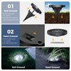 Brightown Solar Lights Outdoor Waterproof, 12 Packs LED In-Ground Solar