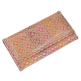 GURU SHOP Embossed Leather Wallet, Boho Purse - Model 1, Unisex - Adult, 9 x 17 x 2 cm, Model 4, Standard size, Casual