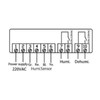 Humidity Controller LED Screen Hygrometer Digital Dehumidification Humidification Controller 220VAC