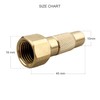 EFGTEK 2PCS 1/4 Inch NPT Inch Tire Inflation Valve with