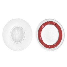 Replacement Ear Pads for Solo 3 Ear Pads Repair Parts Compatible with Beats Solo 3 Solo 2 Wireless On-Ear Headphones (White)
