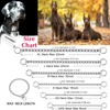 Chain Dog Collar, Metal Slip Link Heavy Duty Dog Collar