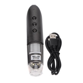 Wireless Digital Microscope 0X‑500X Magnification WiFi 2MP Camera USB Microscopes Camera for Tablet PC