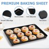 TeamFar Baking Sheets, 16” x 12” x 1”, Carbon Steel