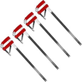 4pc F Clamps Bricklaying Profile Brick bar Clamps Woodworking 50 x 300mm