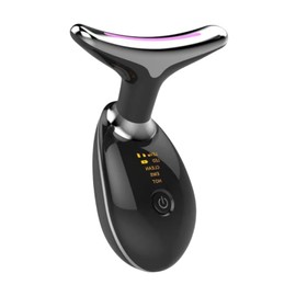 RenewaLift Device 7-Color LED Facial Massager - Portable Skin Care Device for Wrinkles & Firming (White)