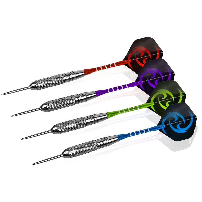 Steel tip Darts with Aluminum Shafts Sharpener Tool Extra Flights