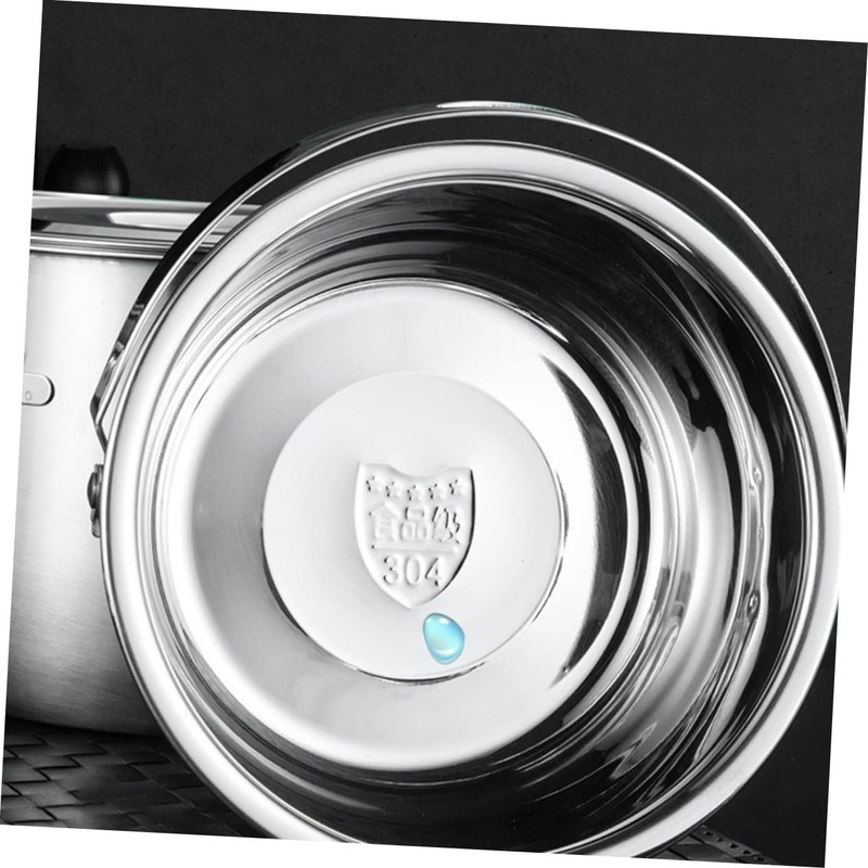 Ciieeo Stainless Steel Oil Basin with Lid Kitchen Multi Use