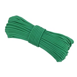 Rebower 550 Paracord Rope 31m, 4mm Thin Paracord Nylon Cord 7-Strand Core [for Tent Camping Outdoor Gear] - Green