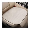 KVAEY Linen Back Car Seat Cover, Anti-Slip Long Bottom Rear